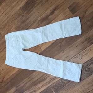 Silver Suki Jeans in White